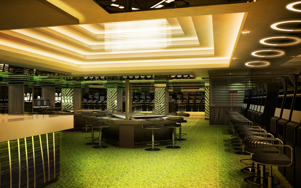 DMX controlled ceiling